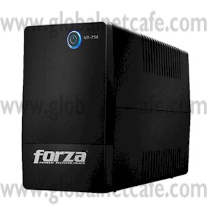 750VA CON 375WATTS DE CAPACIDAD UPS Y REGULADOR  FORZA NT-751 (6TOMAS) 100% Nuevo