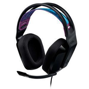 AUDIFONO DIADEMA LOGITECH G335 3.5M LIGHTSPEED RGB ALAMBRICOS NEGR 100% Nuevo