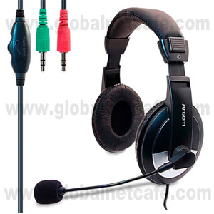 AUDIFONO ARGOM HS-0075 CON MICROFONO GAMING 100% Nuevo