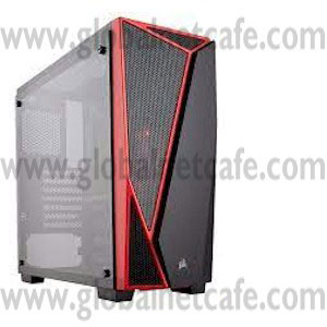   CASE GAMING CORSAIR SEPC-04 ROJO (NO FUENTE)1 VENTILADOR 100% Nuevo