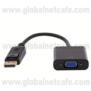 ADAPTADOR DISPLAY PORT A VGA MACHO HEMBRA 100% Nuevo