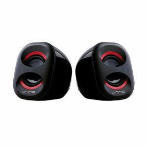 BOCINA 2.0 UNNO TEKNO BRAZZA SP9012RD 6W NEGROROJO 100% Nuevo