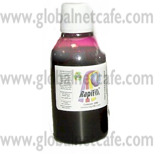 TINTA  60ML ROJO CLARO EPSON R200, R320 RAPIFILL 100% Nuevo