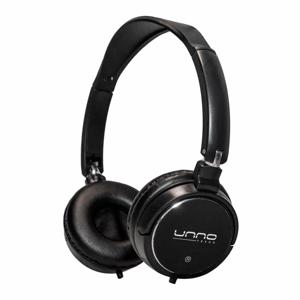 AUDIFONO DIADEMA UNNO TEKNO 3.5MM HS7308BK SONIC NEGRO 100% Nuevo